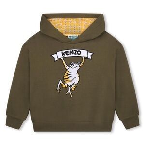 Kenzo Olive frog Hoodie